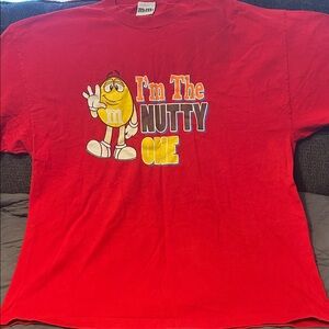 M&M'S Red T-Shirt with Yellow Character